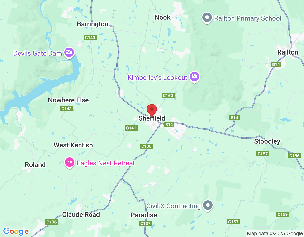 Sheffield TAS 7306, Australia