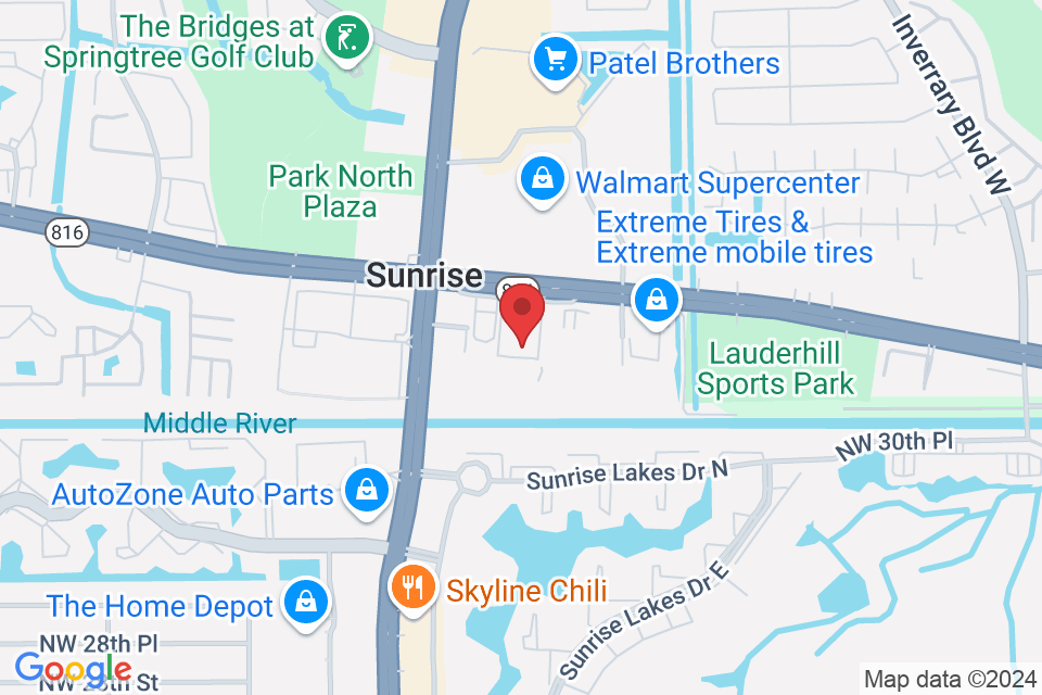 7800 W Oakland Park Blvd f114, Sunrise, FL 33351, USA