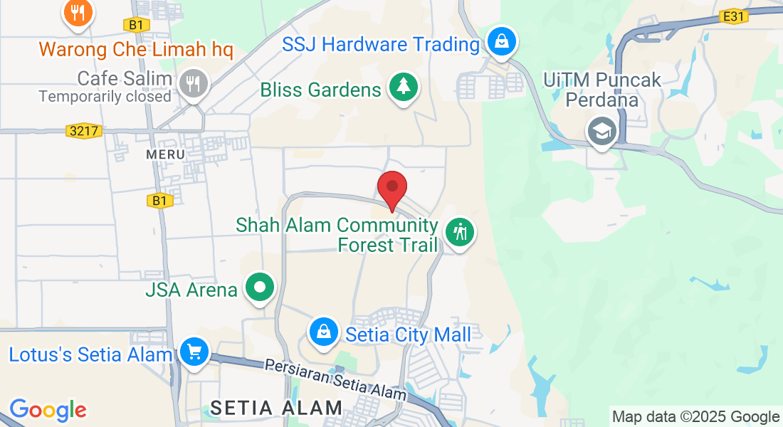67 JALAN SETIA UTAMA AT U 13/AT SETIA ALAM SHAH ALAM 40170 SHAH ALAM, SETIA ALAM, 40170 SETIA ALAM, Selangor, Malaysia