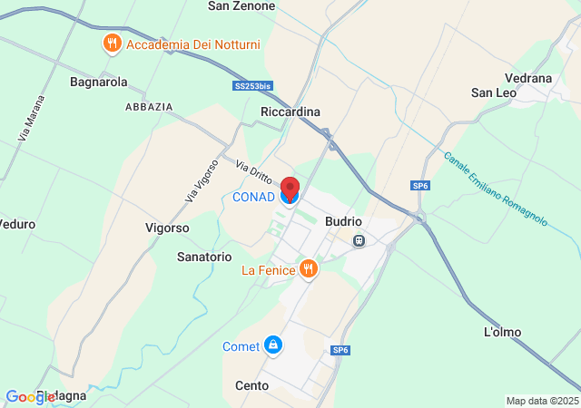 Via Giosuè Carducci, 28, 40054 Budrio BO, Italia