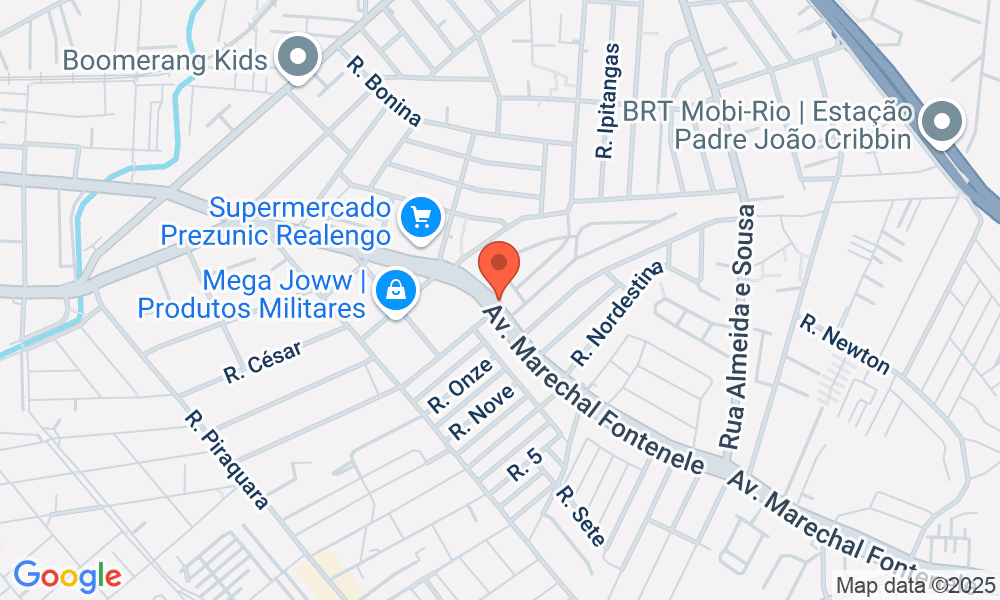 Av. Marechal Fontenele, 4830 - Realengo, Rio de Janeiro - RJ, 21750-120, Brasil