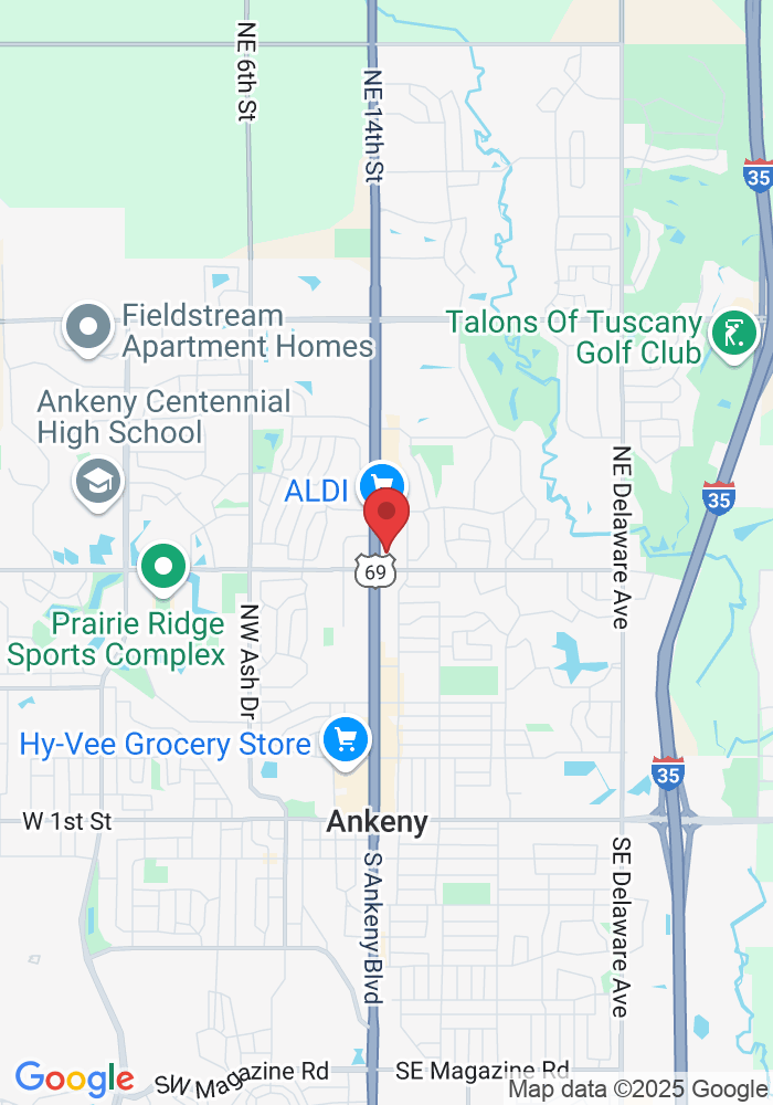 1875 N Ankeny Blvd Suite 105, Ankeny, IA 50023, USA
