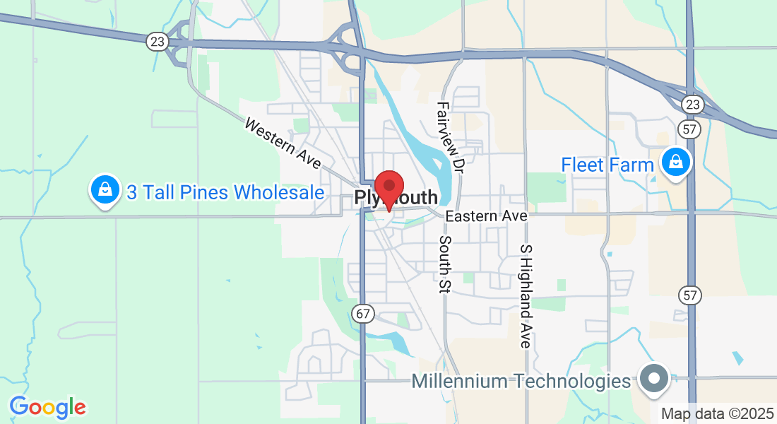 215 E Mill St, Plymouth, WI 53073, USA