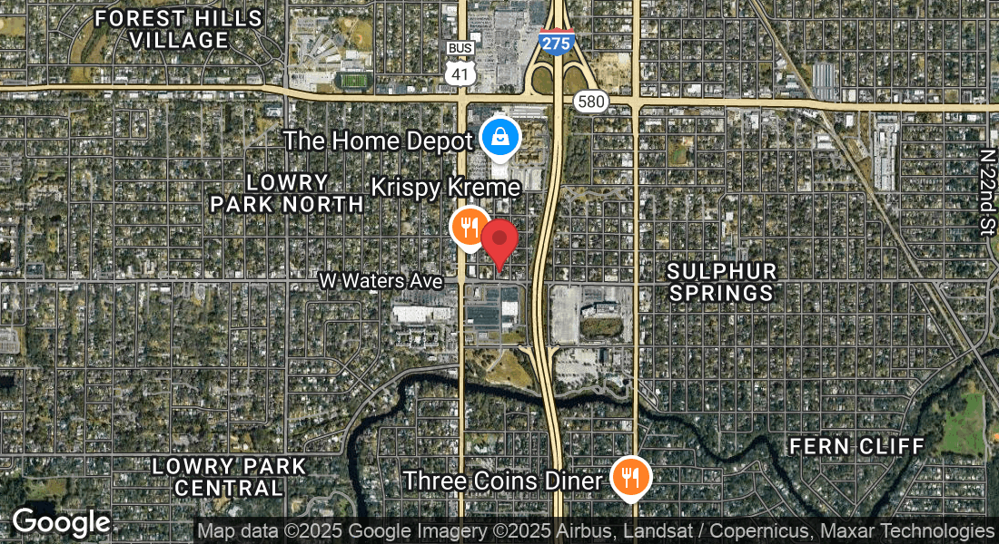 304 E Waters Ave, Tampa, FL 33604, USA