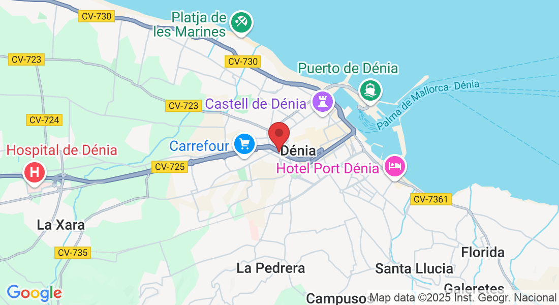 Av d'Alacant, 39, 03700 Dénia, Alicante, Spagna