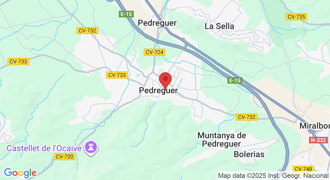 Carrer de Santa Isabel, 5, 03750 Pedreguer, Alicante, Spagna