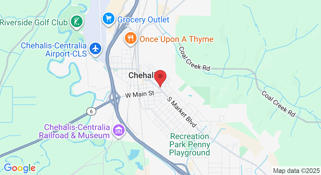 118 N Market Blvd suite a, Chehalis, WA 98532, USA