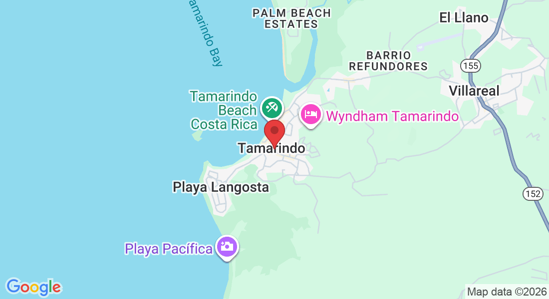 100 meters west of Banco Nacional, Provincia de Guanacaste, Tamarindo, Costa Rica
