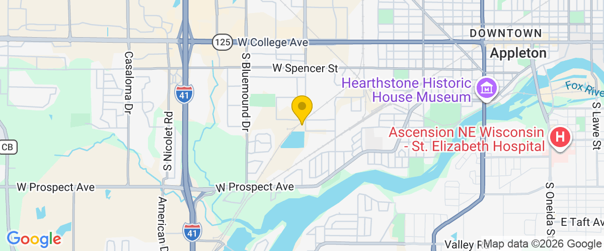 1103 S Lynndale Dr ste 104, Appleton, WI 54914, USA
