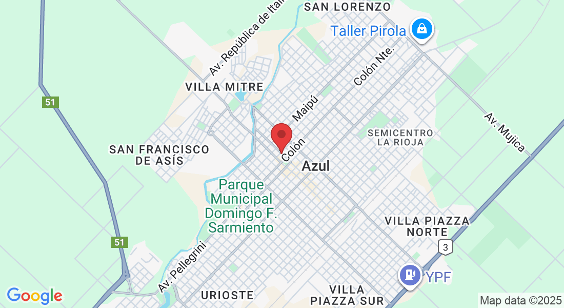 Hipólito Yrigoyen 359, B7300BXE Azul, Provincia de Buenos Aires, Argentina