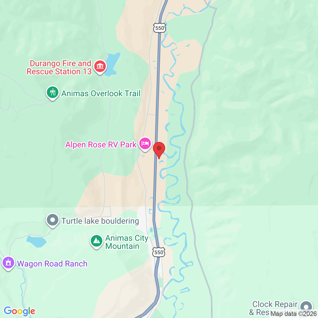 27846 US-550, Durango, CO 81301, EE. UU.