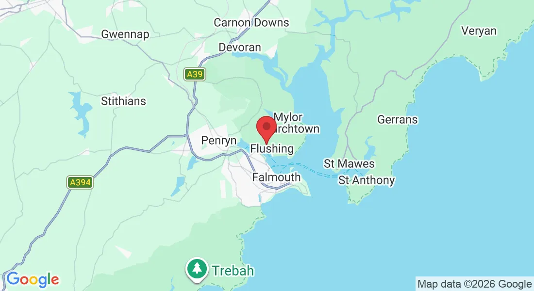 St Peter's Rd, Flushing, Falmouth, UK