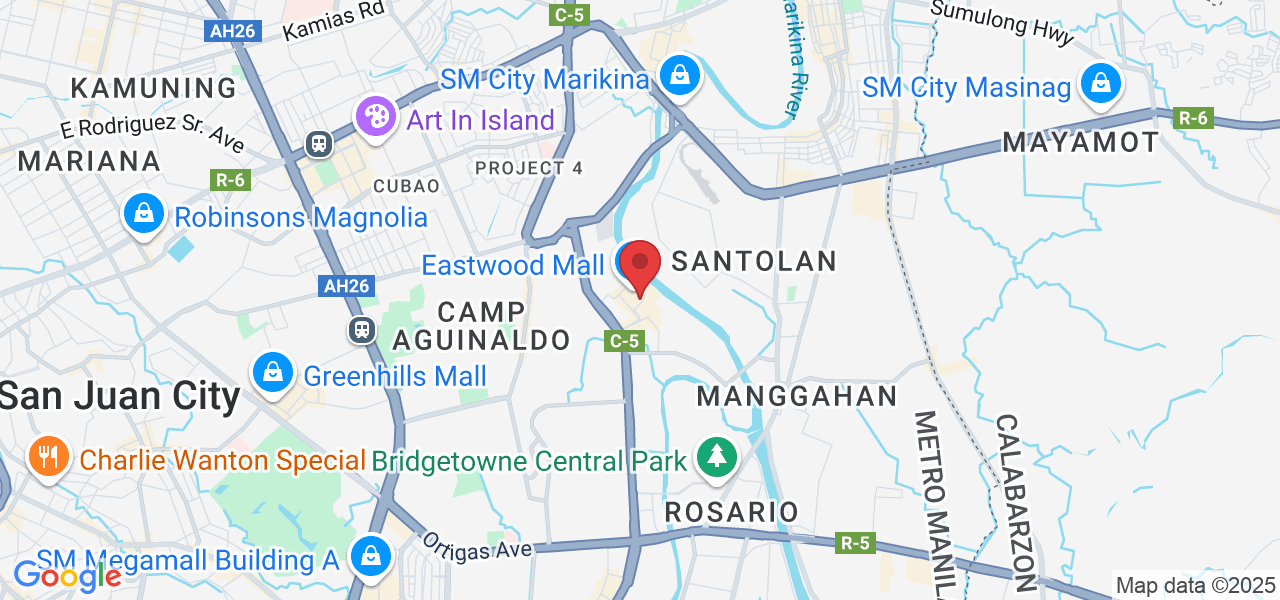 Eastwood Mall, Eulogio Rodriguez Jr. Ave, Quezon City, 1110 Metro Manila, Philippines