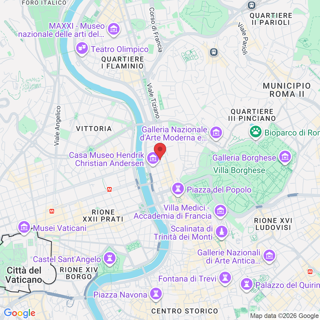 Via Emanuele Gianturco, 11, 00196 Roma RM, Italia