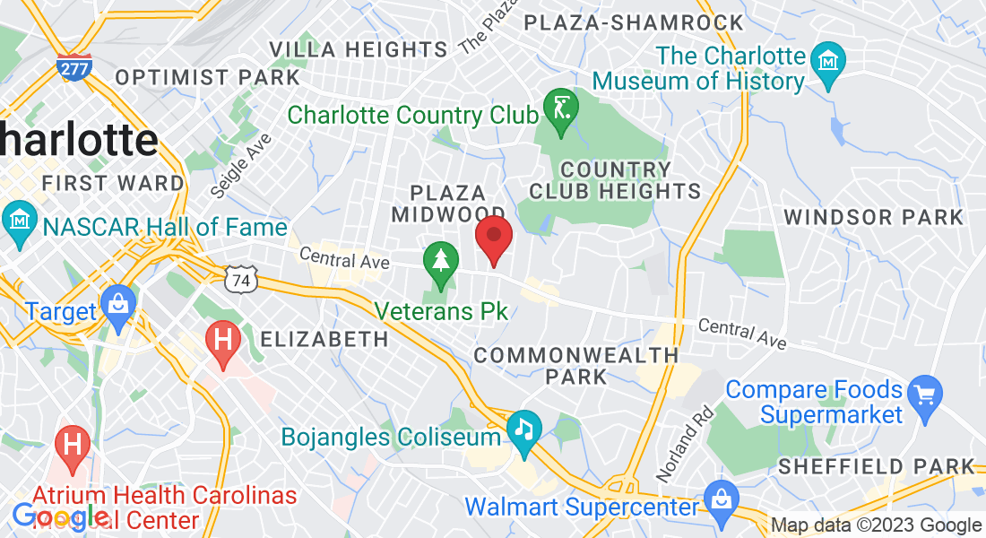 2611 Central Ave, Charlotte, NC 28205, USA