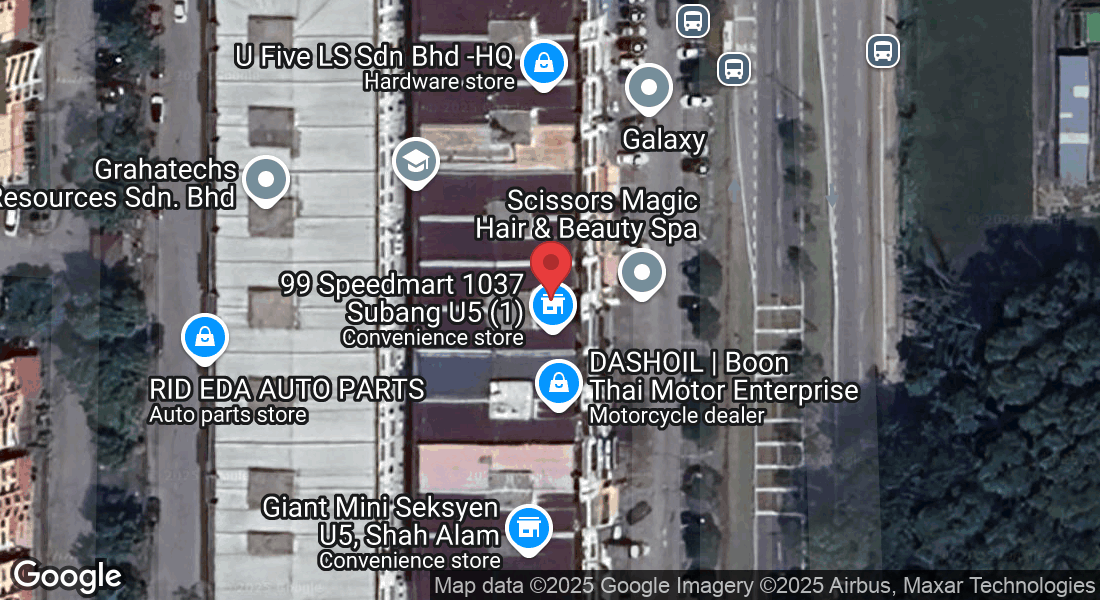 13, Jalan Uranus AG U5/AG, SEKSYEN U5, 40150 Shah Alam, Selangor, Malaysia