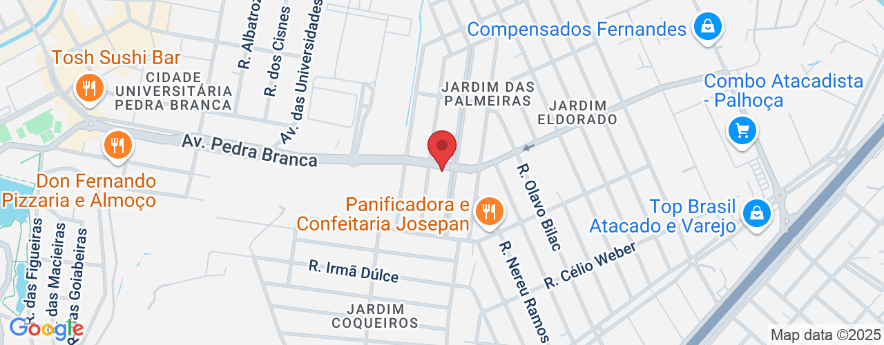 R. Lisânto, 209 - Jardim das Palmeiras, Palhoça - SC, 88133-790, Brasil