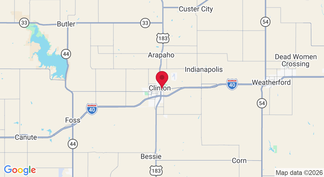 123 S 2nd St, Clinton, OK 73601, USA