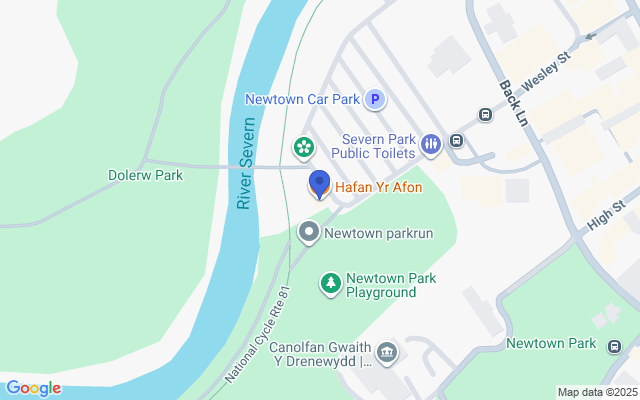 Hafan Yr Afon, Car Park, Back Ln, Newtown SY16 2NH, UK