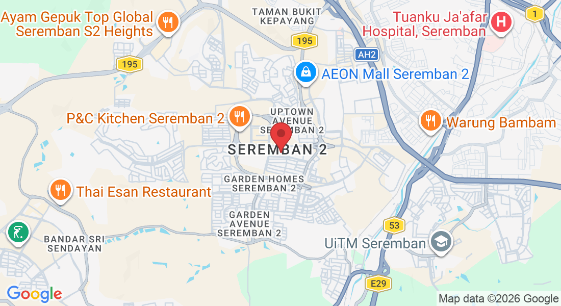 Seremban 2, 70300 Seremban, Negeri Sembilan, Malaysia