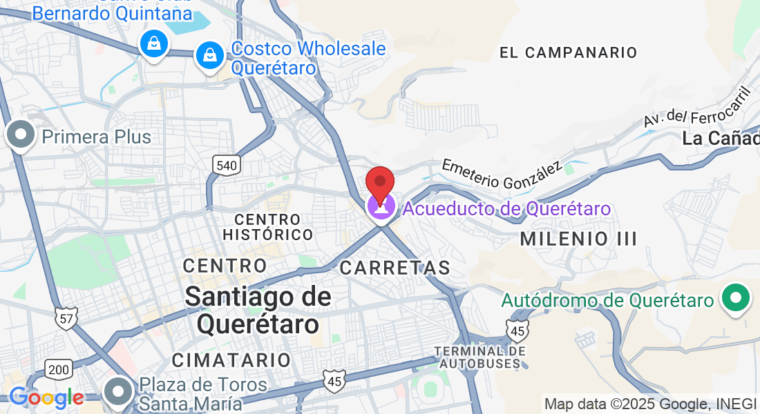 De La Libertad 111, Calesa 1a. Sección, 76020 Santiago de Querétaro, Qro., México