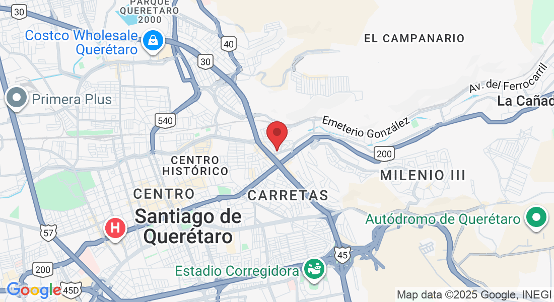 De La Libertad 111, Calesa 1a. Sección, 76020 Santiago de Querétaro, Qro., México