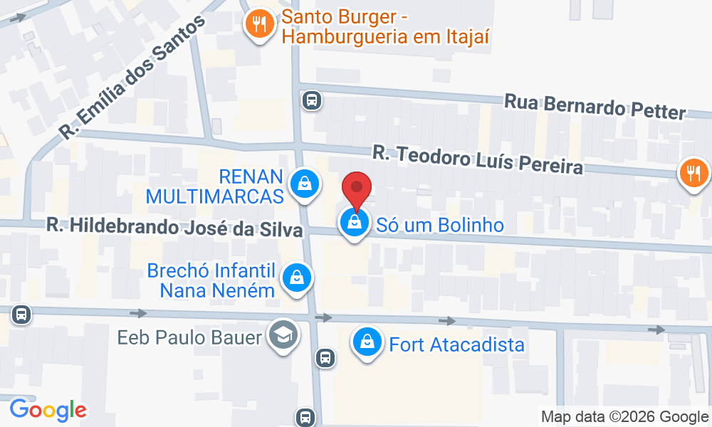 R. Hildebrando José da Silva, 264 - São João, Itajaí - SC, 88304-200, Brasil