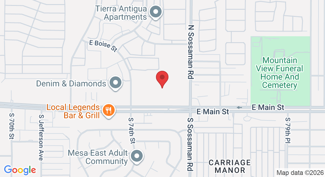 7516 E Main St, Mesa, AZ 85207, USA