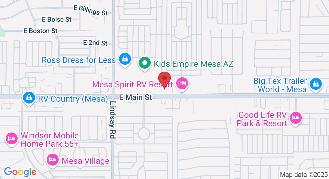 2940 E Main St, Mesa, AZ 85213, USA