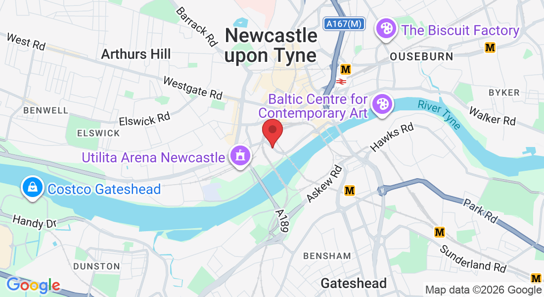 Newcastle upon Tyne NE1 3AA, UK