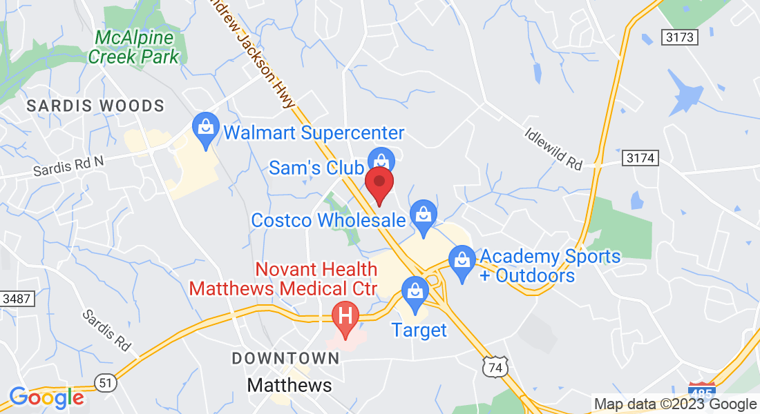 9949 E Independence Blvd, Matthews, NC 28105, USA