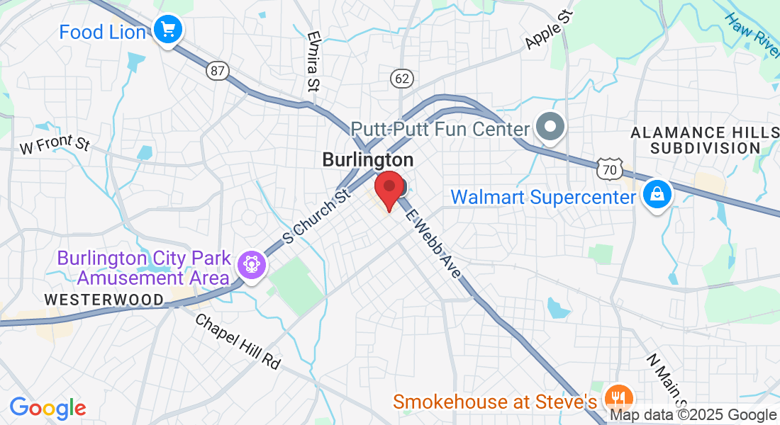 294 E Davis St, Burlington, NC 27215, USA
