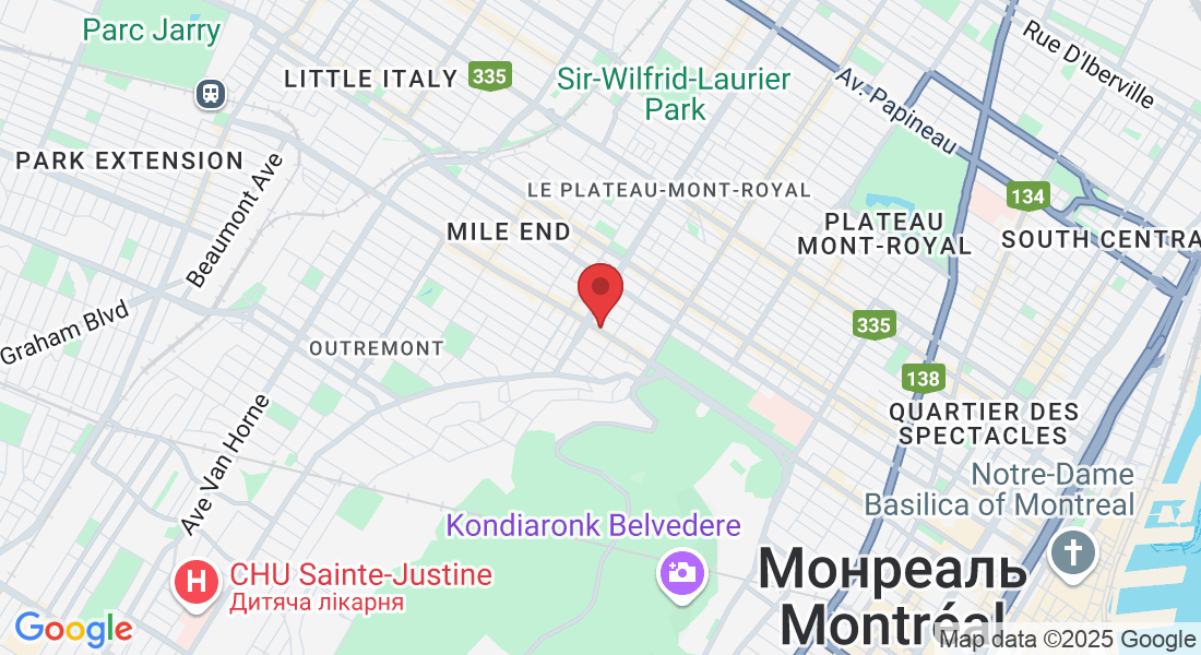 4847 Av du Parc, Montréal, QC H2V 4E7, Канада