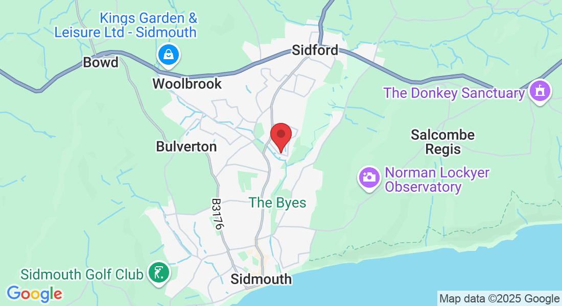Livonia Rd, Sidmouth EX10 9JB, UK