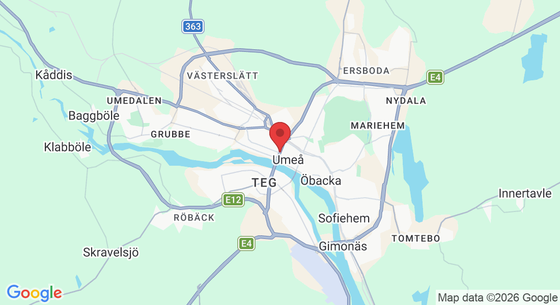 Västra Esplanaden, 903 26 Umeå, Sweden