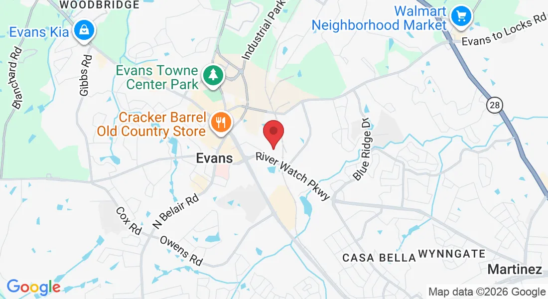 Evans Mill Dr, Evans, GA 30809, USA
