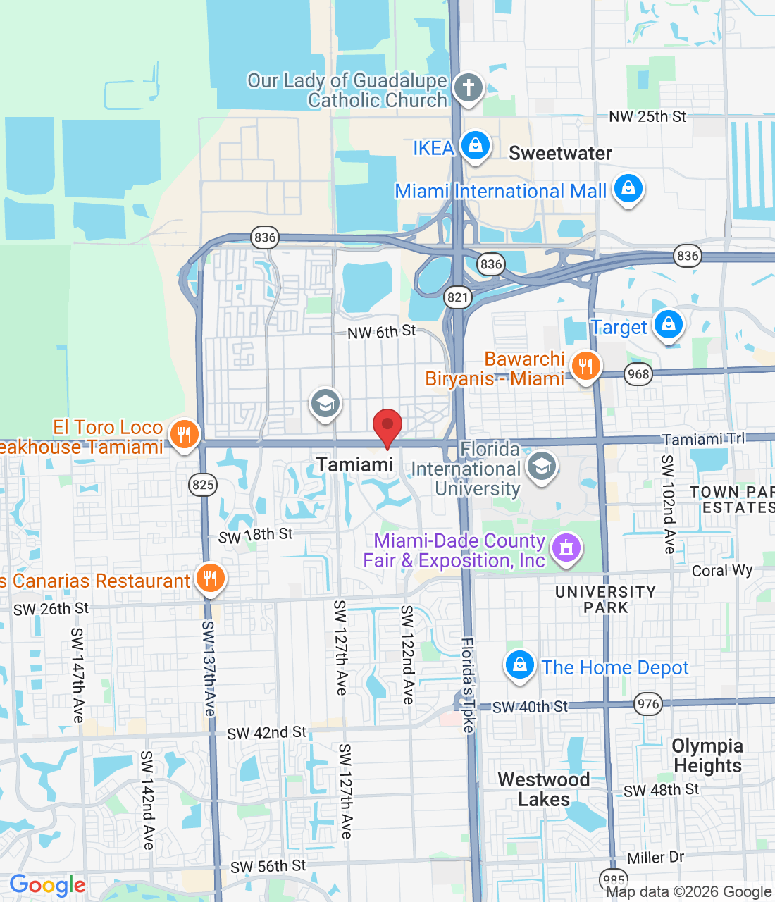12260 SW 8th St #132, Miami, FL 33184, USA