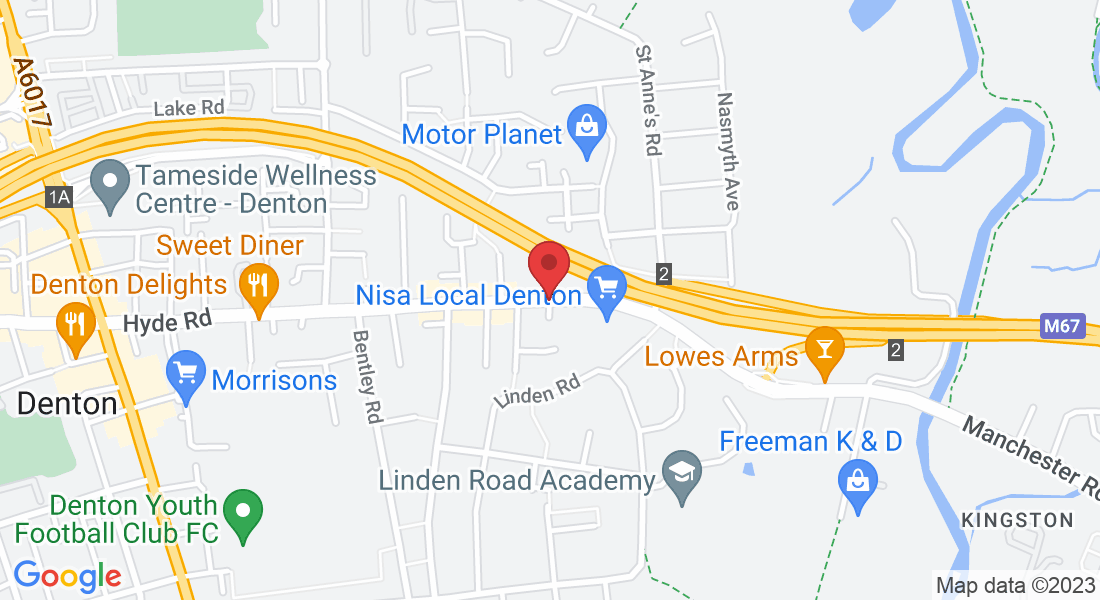 172 Hyde Rd, Denton, Manchester M34 3DW, UK