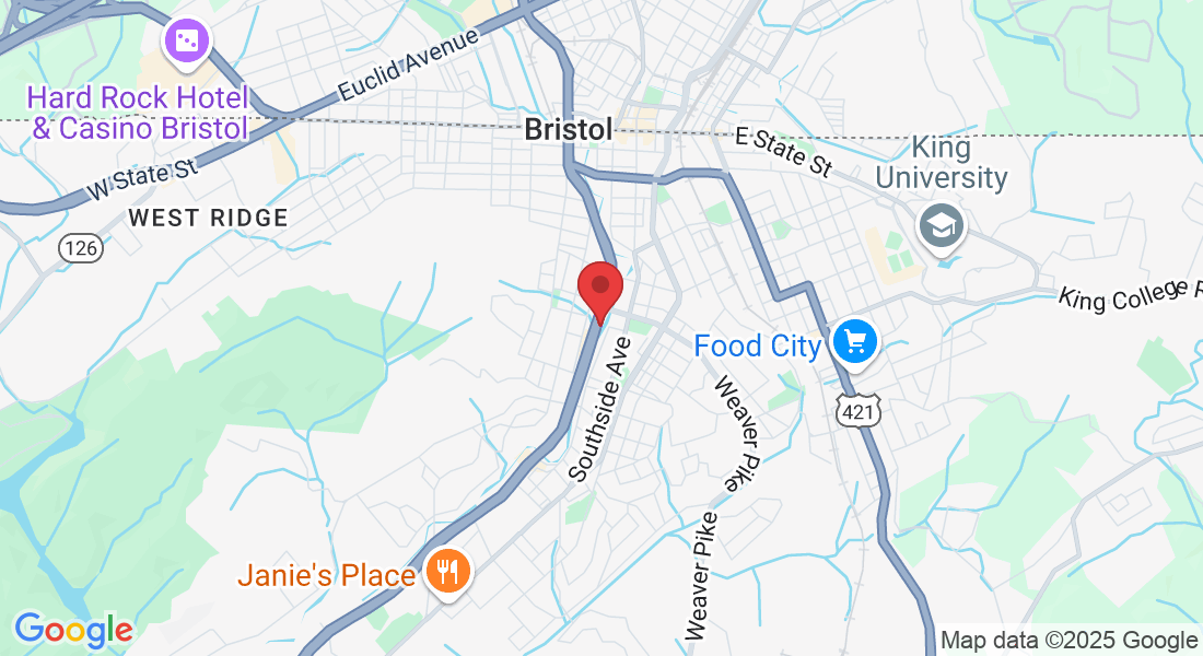 713 Volunteer Pkwy #2, Bristol, TN 37620, USA