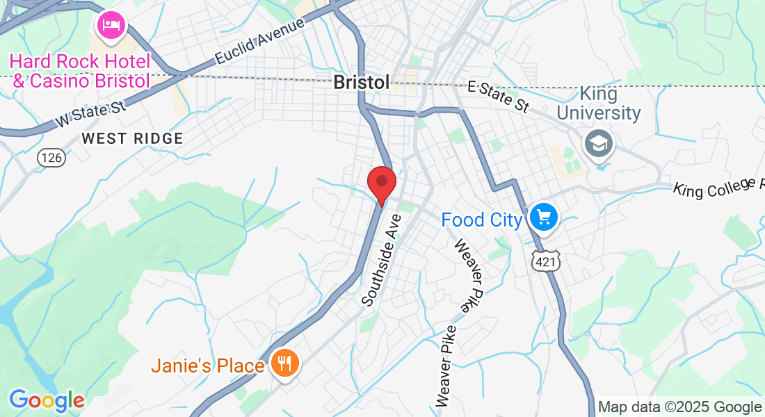 713 Volunteer Pkwy #2, Bristol, TN 37620, USA