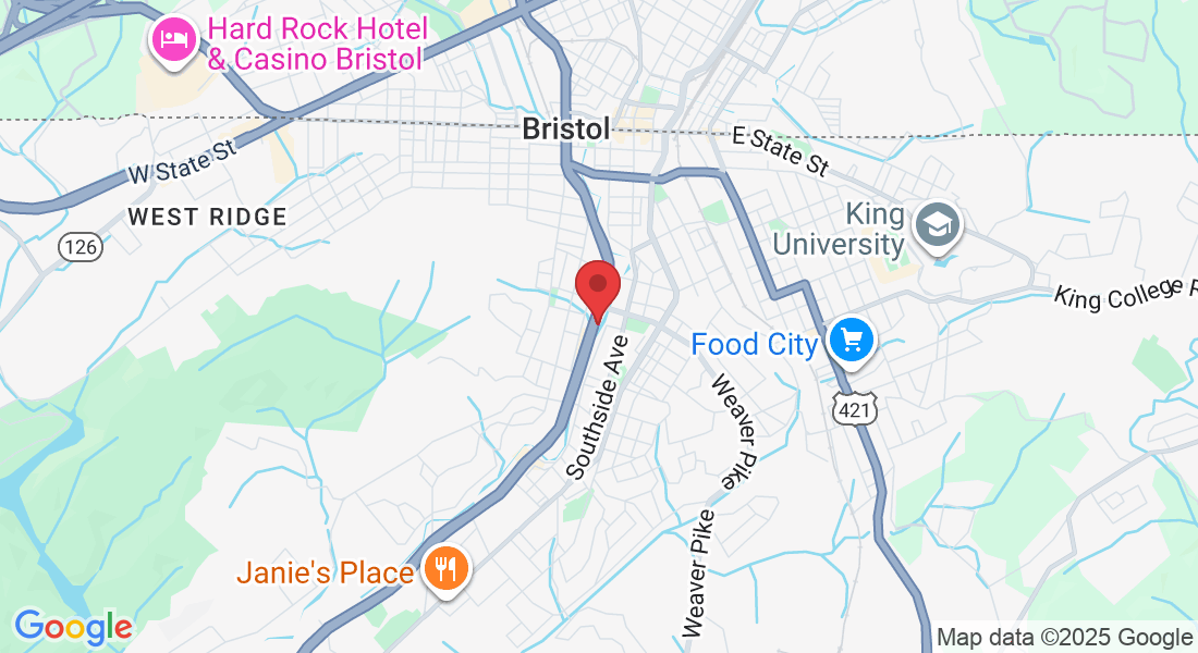 713 Volunteer Pkwy #2, Bristol, TN 37620, USA