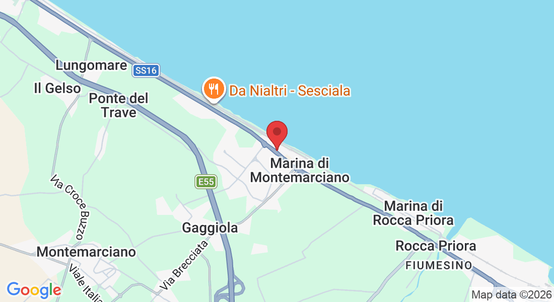 Via Marina, 4, 60018 Marina di Montemarciano AN, Italia