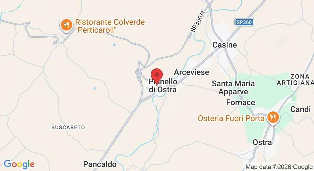 Via S. Gregorio, 19, 60010 Pianello di Ostra AN, Italia