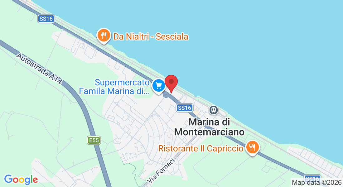 Via Marina, 4, 60018 Marina di Montemarciano AN, Italia