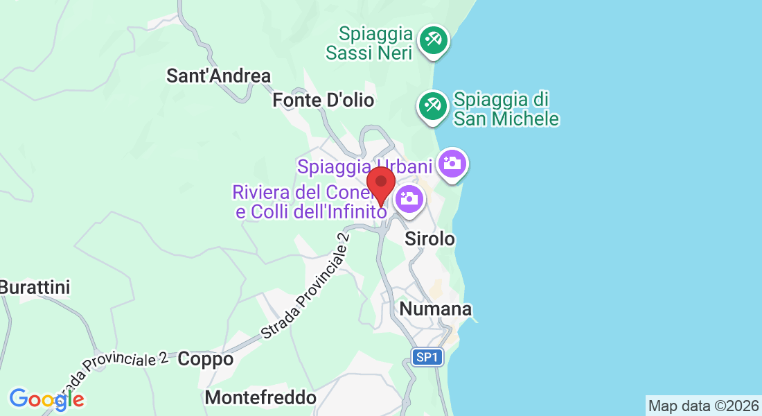 Via Sant'Antonio, 44, 60020 Sirolo AN, Italia