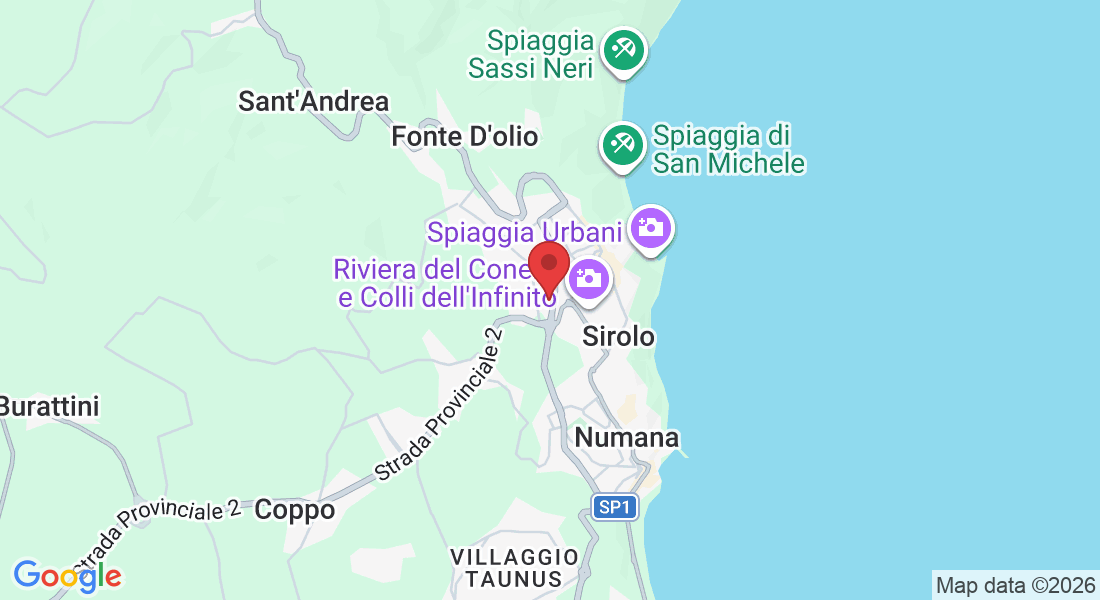 Via Sant'Antonio, 44, 60020 Sirolo AN, Italia