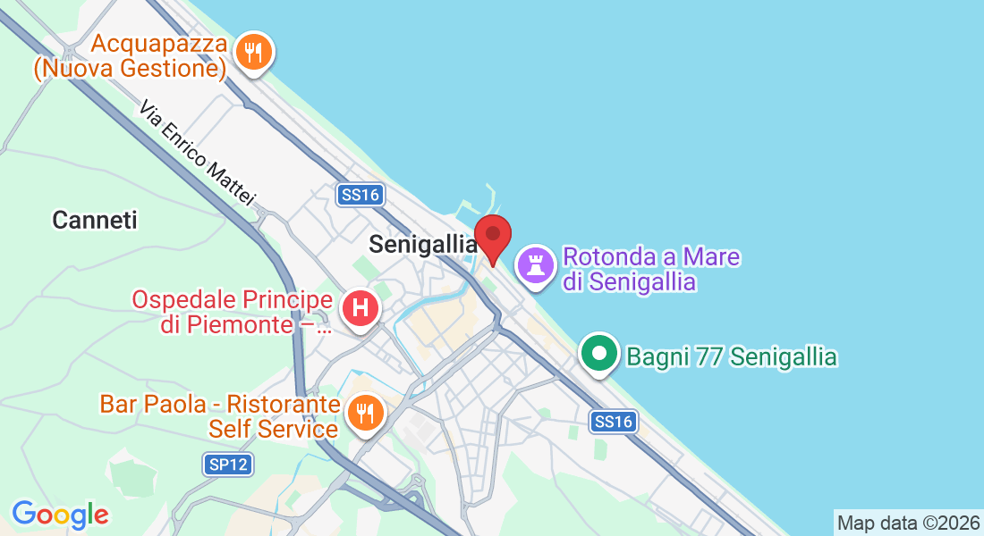 Lungomare G. Marconi, 13/b, 60019 Senigallia AN, Italia