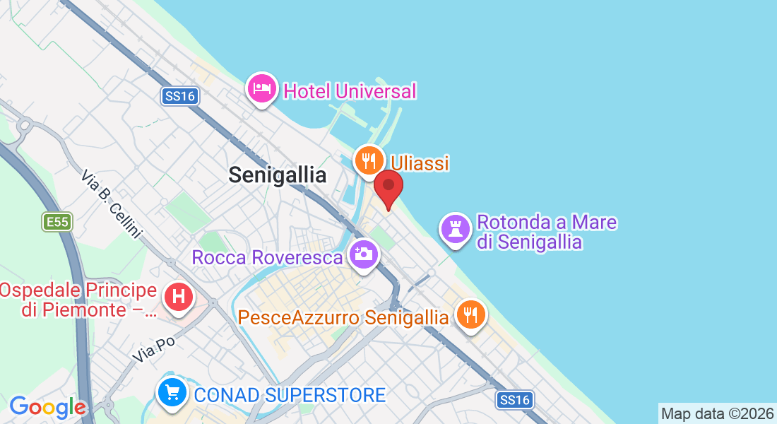 Lungomare G. Marconi, 13/b, 60019 Senigallia AN, Italia