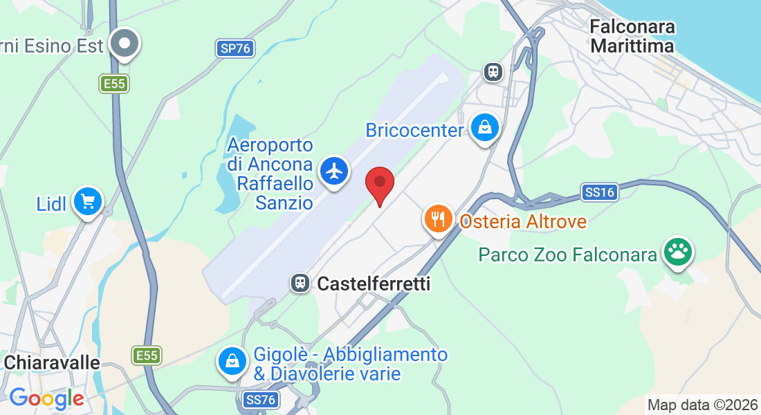 Via del Consorzio, 34, 60015 Falconara Marittima AN, Italia