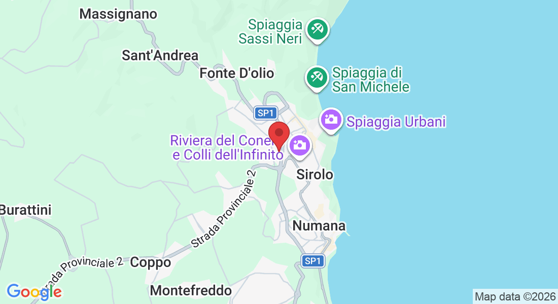 Via Sant'Antonio, 44, 60020 Sirolo AN, Italia